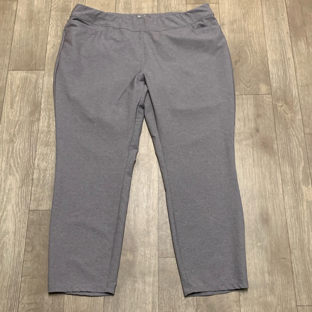 Womens Adidas Performance Comfy Cropped Stretch‎ Pull On Pants